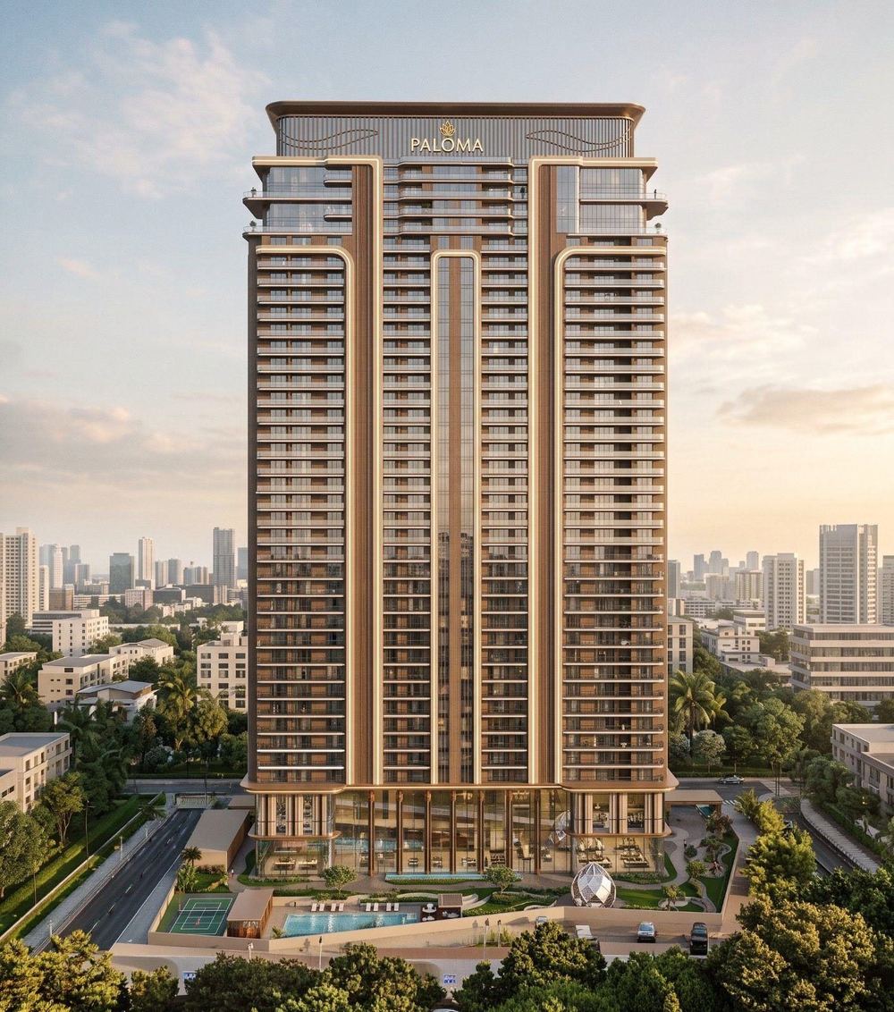 Paloma The Grandeur, a 161 metre residential tower in Tilak Nagar, Kanpur